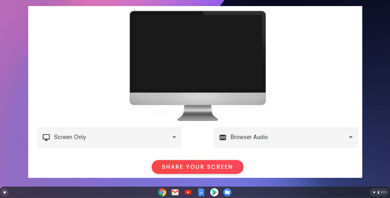 Use Screenapp to record on Chromebook with audio on Chromebooks 
