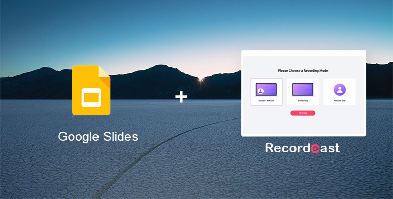 Do a voiceover on Google Slides by RecordCast