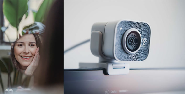 Make yourself presentable before a webcam