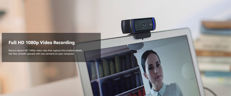 Use a Logitech C920 webcam to record an interview video for yourself