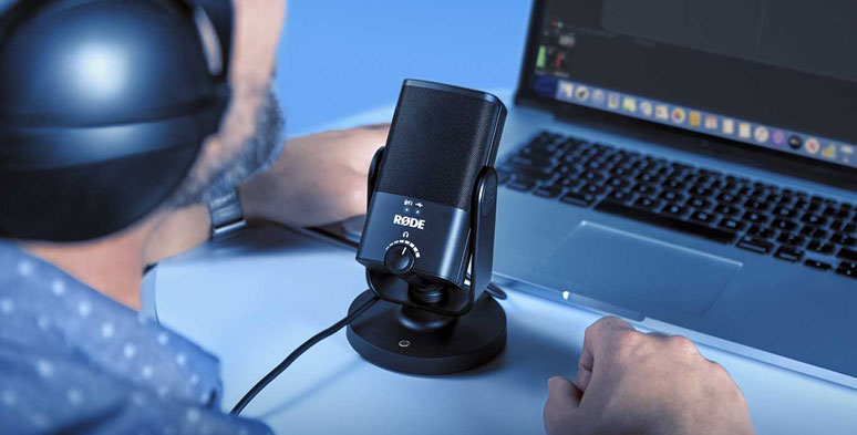 Budget-friendly Rode NT-USB-Mini USB microphone with great audio quality 