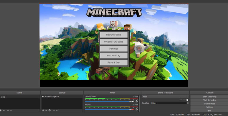 Best Ways To Record Minecraft On Pc For Free With No Lag Best Ways To Record Minecraft On Pc For Free With No Lag