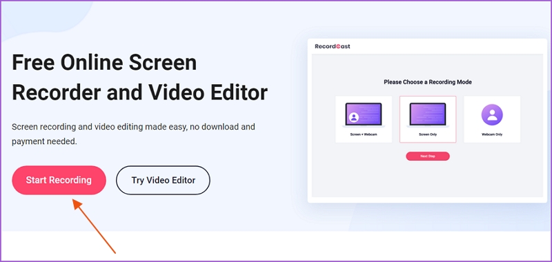 5 Best Webcam Recorder - RecordCast