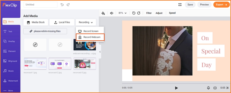5 Best Webcam Recorder - FlexClip